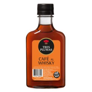 Petaca Café al Whisky Tres Plumas x 200ml Pack x 12