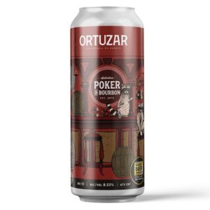 Cerveza Ortuzar Poker x 470 ml – Pack x 6 latas