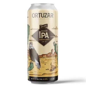 Cerveza Ortuzar Ipa x 470 ml – Pack x 6 latas